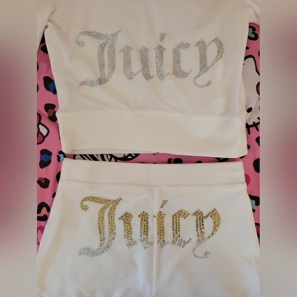 Juicy Couture White Tracksuit - Picture 2 of 8